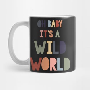 Wild world earth tones Mug